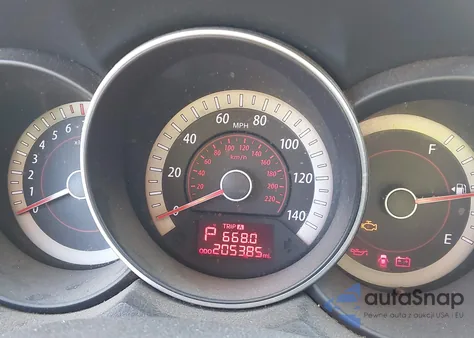 2010 Kia Forte Ex z USA, uszkodzony, nr VIN KNAFU4A25A5248347